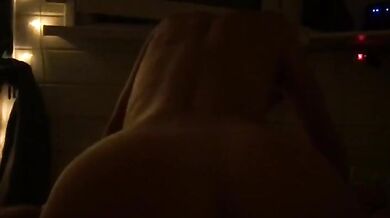 Perfect butt teen riding my dick