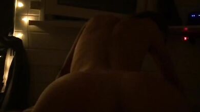 Perfect butt teen riding my dick