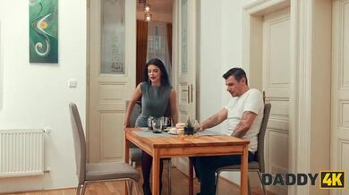 Hot Brunette Cheating On Daddy With Denis Marti In Czech HD
