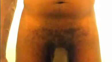 Big black dick swanging