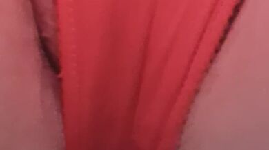 Oops I wet my knickers on the bed