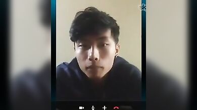 Handsome Korean Jerk Off