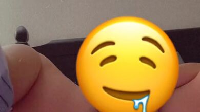 POV up close pink pussy rubbing