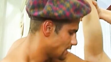 Busty German Granny Gets Fucked Rough By Multiple Dudes In Kitchen (Lotta Noletty)
