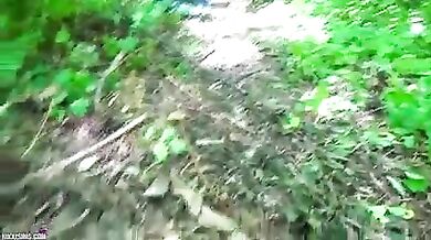 Nikkisims Woods Walk Full Lewd Sucking Huge Dick (Nikki Sims, Nikki Woods)
