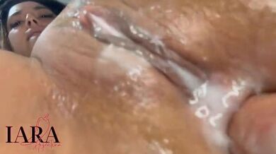 Iara sanchez hard anal fuck - amateur latina brunette ass dildo solo