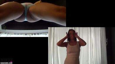Nikkisims Wet Tee Dual Both Angles Lewd Emesha Gabor