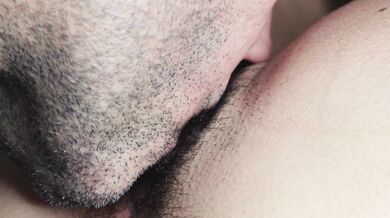 He gets down on his knees and eats my pussy passionately