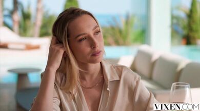 VIXEN Gorgeous Blonde Model Kelly Collins Has Intense Passionate Sex