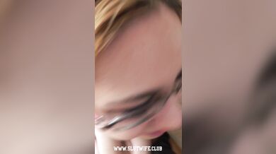 Sluts always want the cum!