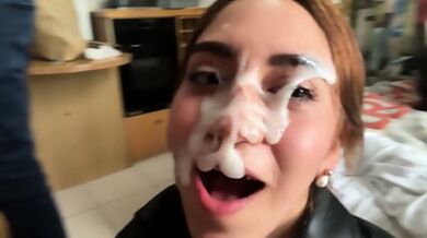 Artemis Carmona - Cumwalk/Cumshot Facials Compilation