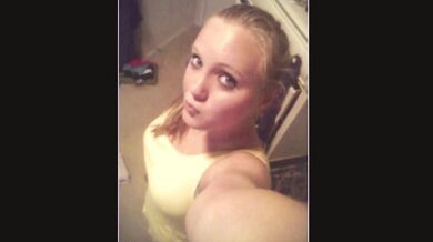 Beautiful Young Blonde sent naughty photos for us to enjoy