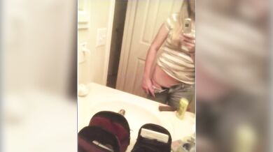 Beautiful Young Blonde sent naughty photos for us to enjoy