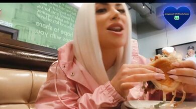 Super Hot Blonde Teasing