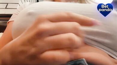 Super Hot Blonde Teasing