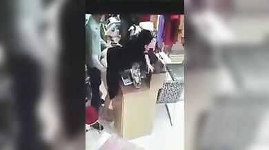 Shopkeeper Sex With Employe Girl In Shop In Doggy Style Chapchard By Cctv Camera