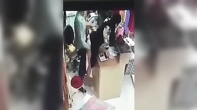Shopkeeper Sex With Employe Girl In Shop In Doggy Style Chapchard By Cctv Camera