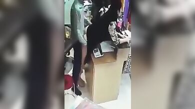 Shopkeeper Sex With Employe Girl In Shop In Doggy Style Chapchard By Cctv Camera