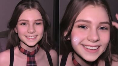 She Just Turned 18 - Tight School Girl Was Too Resist