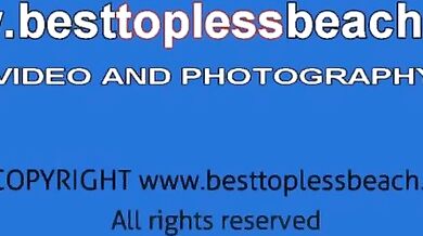 Nice sexy girls Topless Beach Voyeur Public Nude tits