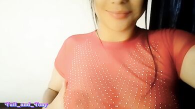 I want you to cum with me today and fill me all over with semen