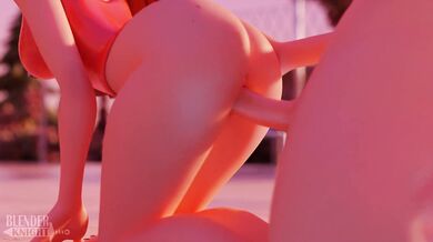 Wendy Takes a Dipper by The Pool B-)