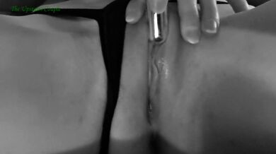 Watching a hot wife use her bullet vibrator