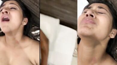 Sexy Indian Girl Kissing Giving Blowjob Painful Fucking With Boyfriend Saying "Nahi Please Chod Do" Don't Miss