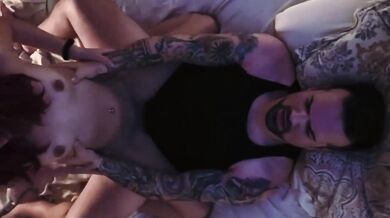 Romantic stepdaddy lovingly fills his teen twice - double creampieiwclut