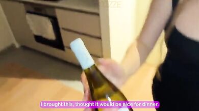 Broke Russian Beauty Takes Massive White Cock For Cash