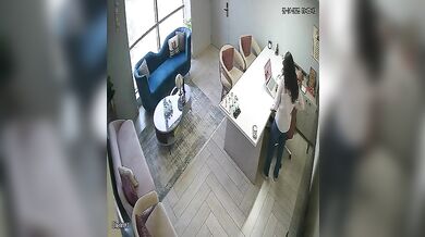 Indian Office Affair Leaked CCTV Cam Video's - Full Collection