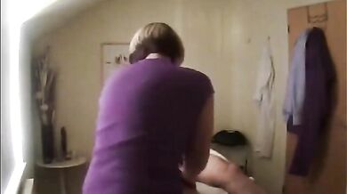 Amateur Blonde MILF RachelReveals Slow Blowjob & Massage Huge Booty