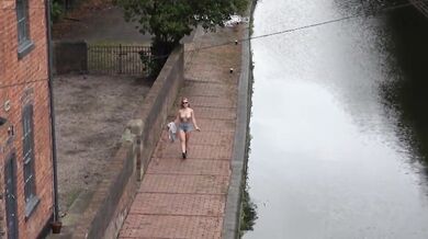 Elle Hunter Flashing In Public