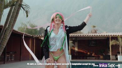 Innocent Mitsuri Receives A Tremendous Anal From Tanjiro