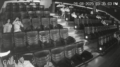 Indian Horny Girl Sucking Bf Dick??In Cinema Hall Cctv#03