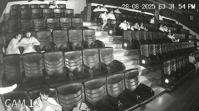 Indian Horny Girl Sucking Bf Dick??In Cinema Hall Cctv#03