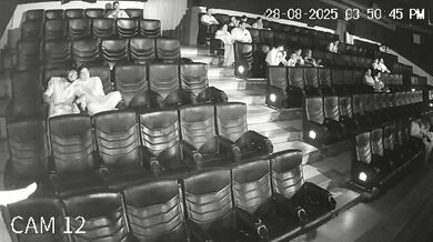 Indian Horny Girl Sucking Bf Dick??In Cinema Hall Cctv#03