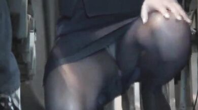 Air Hostess Riley Evans