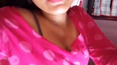 Indian Girl in Pink Suit Fingering and Masturbating to Orgasm