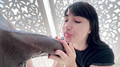 Tiktok Goth Girl Gets Large BBC