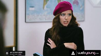 Popular Girls Eliza Ibarra and Vanna Bardot Have Threesome With Asian Nerd On Their Teacher's Desk lesbian porn (Kendra Spade)