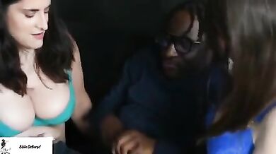 Blake Debarge & Lorelei - Big Tit Pale MILF Takes BBC in Hardcore Threesome