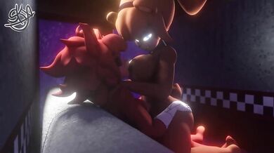 FEXA (FOXY) FNAF Porn/Fredina's Nightclub Compilation (Furry Porn sites) [Cally3d]
