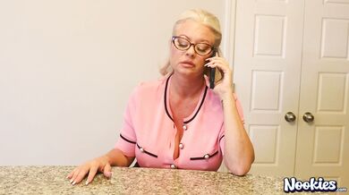 NOOKIES Big Boob Mega MILF Billie Jean Austin BIRTHDAY BANG - Billie Austin