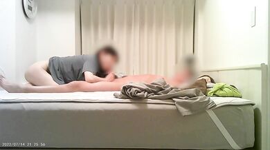 日本人夫婦のリアルセックス/いちゃラブ/フェラ/69/正常位/中出し/子作り