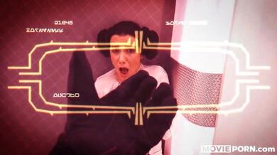 STAR WARS - Anal Princess Leia porn (Alexis Crystal)