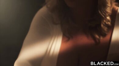 BLACKED Gorgeous Artist Rachel Seduces Her Model Isiah - Rachel Cavalli