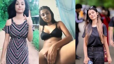 Beautiful Tamil Nri Girl Showing Boobs & Fingering Wet Pussy