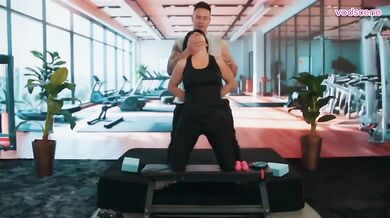 Personal Trainer Fucks Chilean Granny