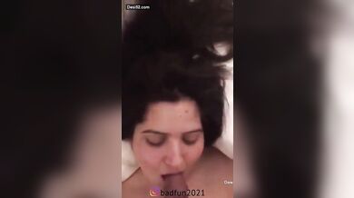 Beautiful Indian Girl Taking Cum In Mouth